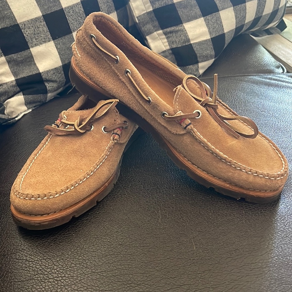 Size 10 Sperry gold cup handcrafted